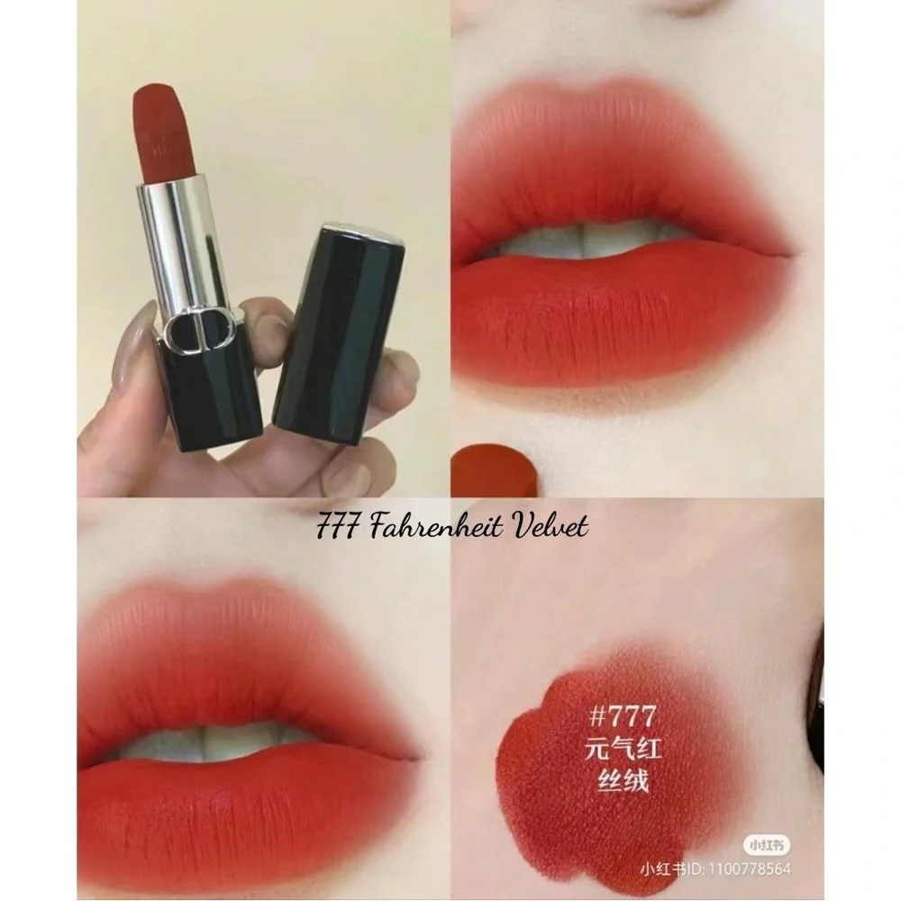 Dior Rouge Couture Lipstick - 777 fahrenheit velvet mini - Picture 4 of 4